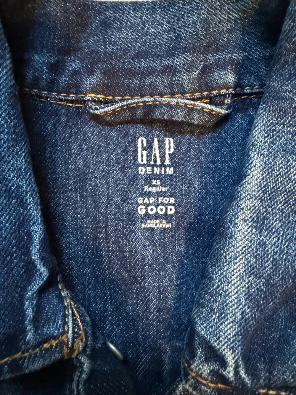 GAP Kids Dark Blue Denim Jacket